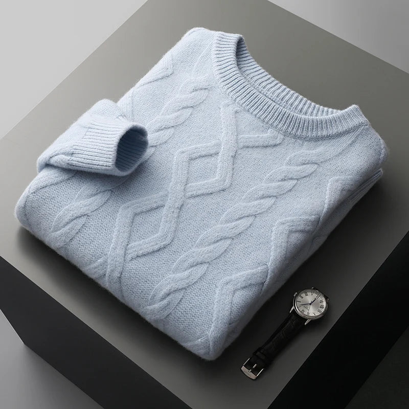 Sweater - Textured Raised Knit And Keeps A Neat Silhouette