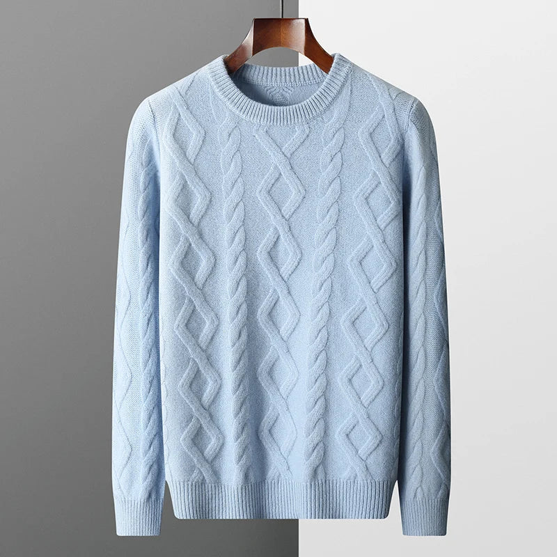 Sweater - Textured Raised Knit And Keeps A Neat Silhouette