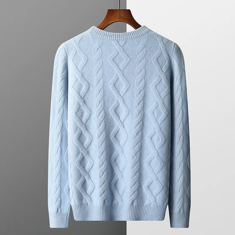 Sweater - Textured Raised Knit And Keeps A Neat Silhouette