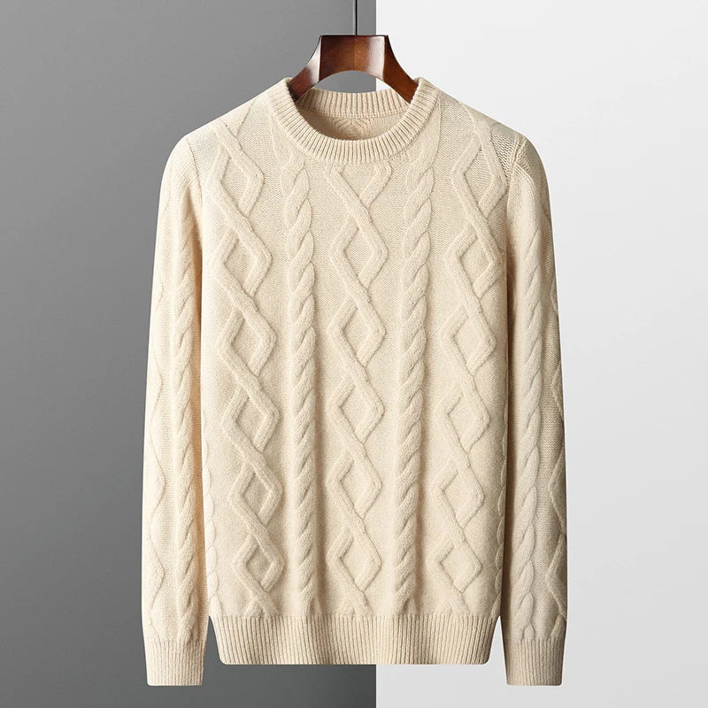 Sweater - Textured Raised Knit And Keeps A Neat Silhouette