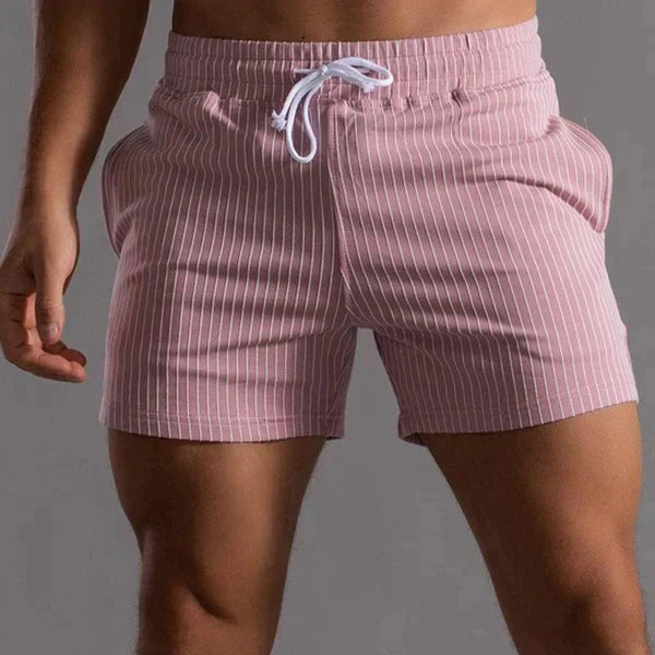 Swim Shorts - Striped Design And Lightweight Movement