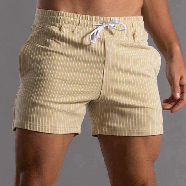Swim Shorts - Striped Design And Lightweight Movement