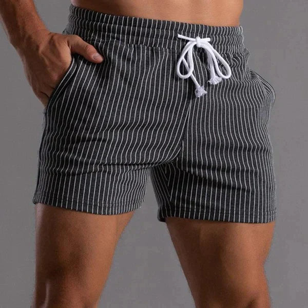 Swim Shorts - Striped Design And Lightweight Movement