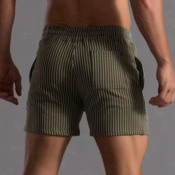 Swim Shorts - Striped Design And Lightweight Movement