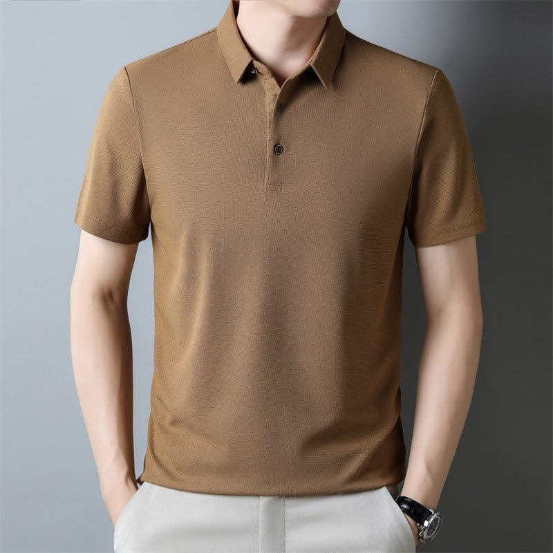 T Shirt - Knit Blend Waffle Texture & Breathable Airflow