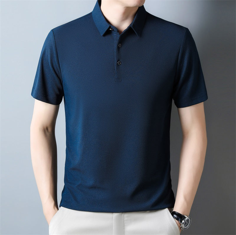T Shirt - Knit Blend Waffle Texture & Breathable Airflow