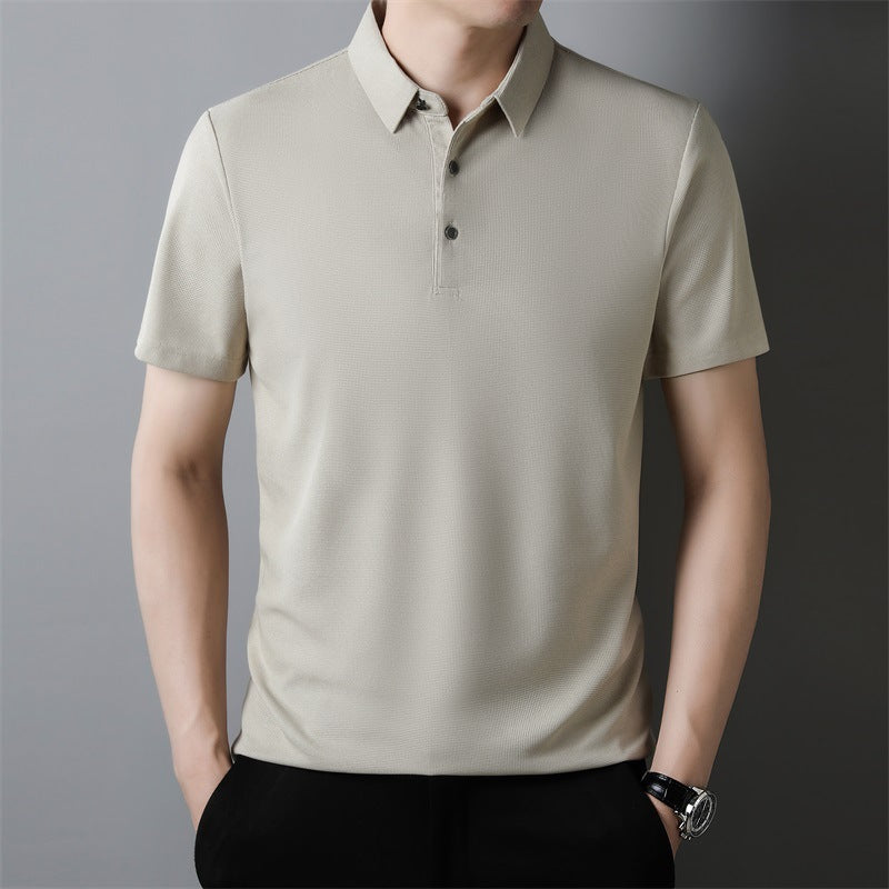 T Shirt - Knit Blend Waffle Texture & Breathable Airflow