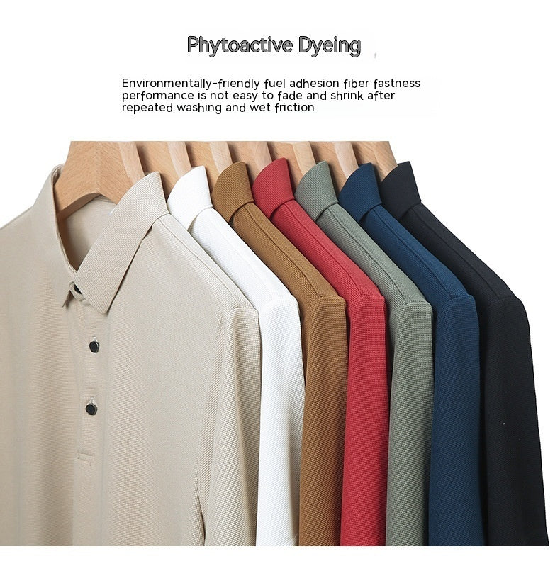 T Shirt - Knit Blend Waffle Texture & Breathable Airflow