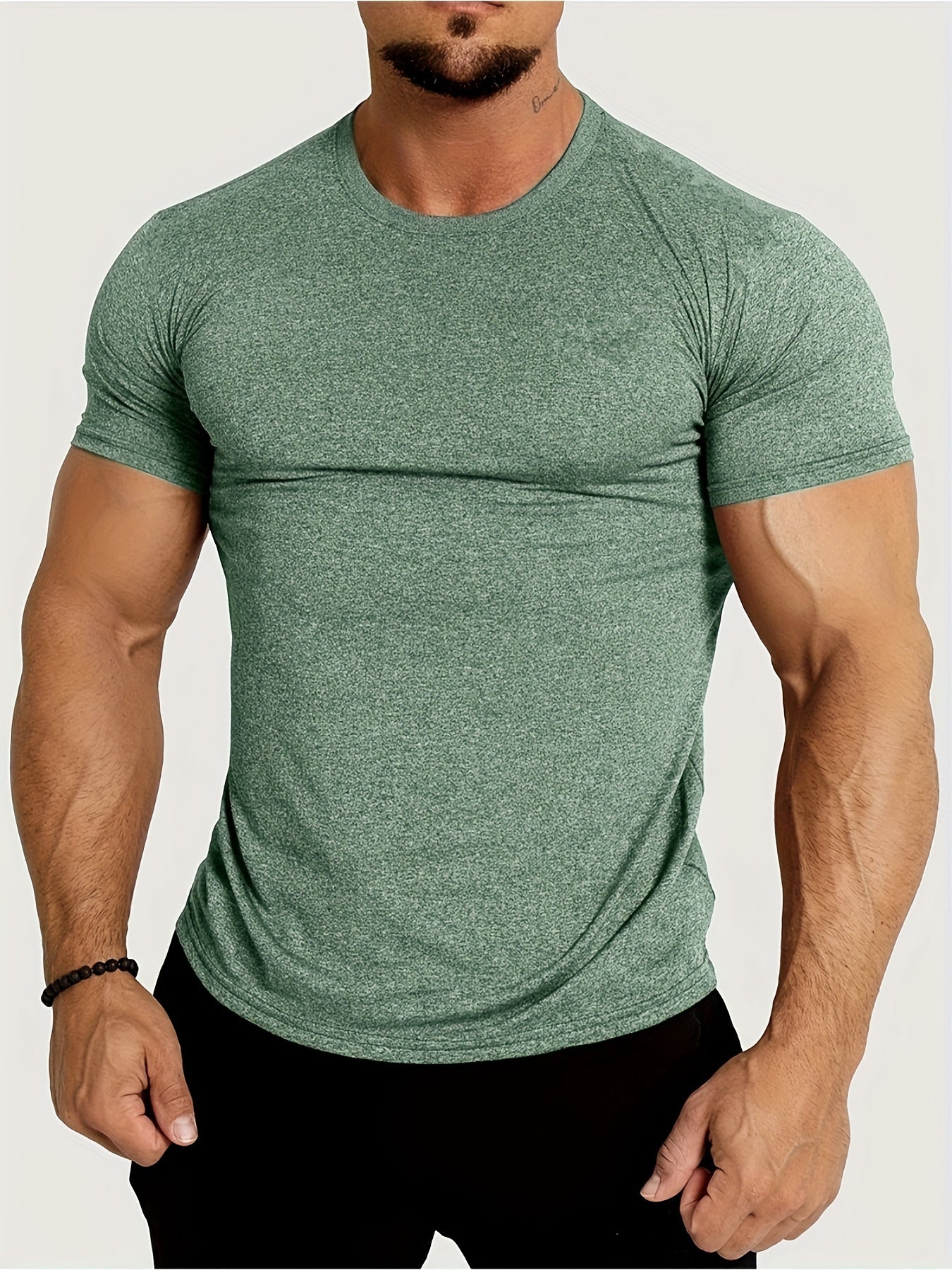 T-Shirt - Polyester Blend Slim Cut & Flexible Fit Shape