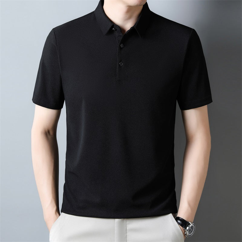 T Shirt - Waffle Texture Short Sleeve And Breathable Fit