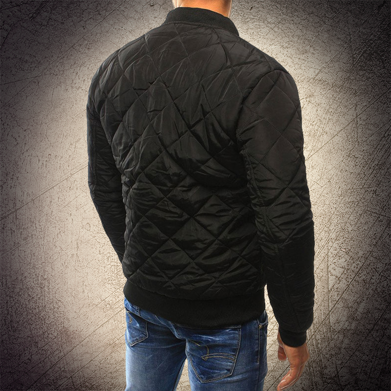 Men's Cotton Bomber Jacket-3