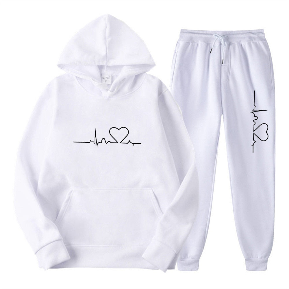 Tracksuit - Polyester Blend Loose Cut And Heat Retention
