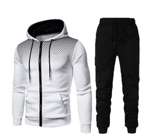 Tracksuit Set – Zip Hoodie And Pocketed Joggers & Move