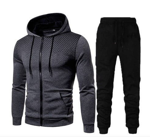 Tracksuit Set – Zip Hoodie And Pocketed Joggers & Move