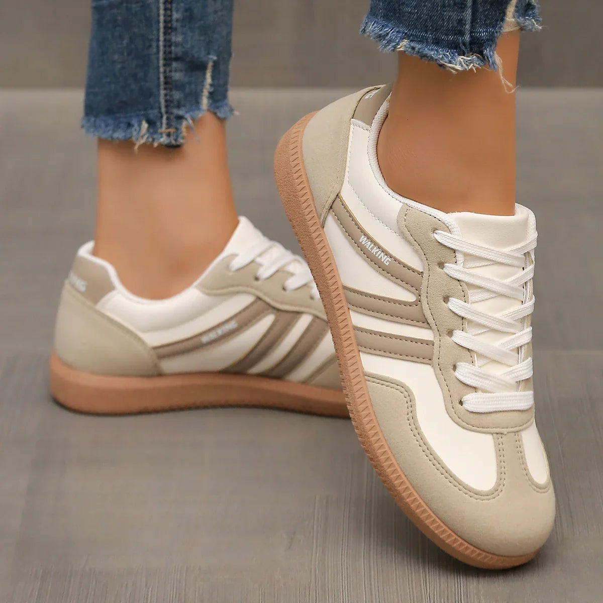 Trainers - Polyester Blend Upper And Cushioned Support