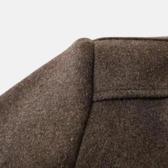 Trench Coat - Combed Blend Slim Shape & Windproof Warmth