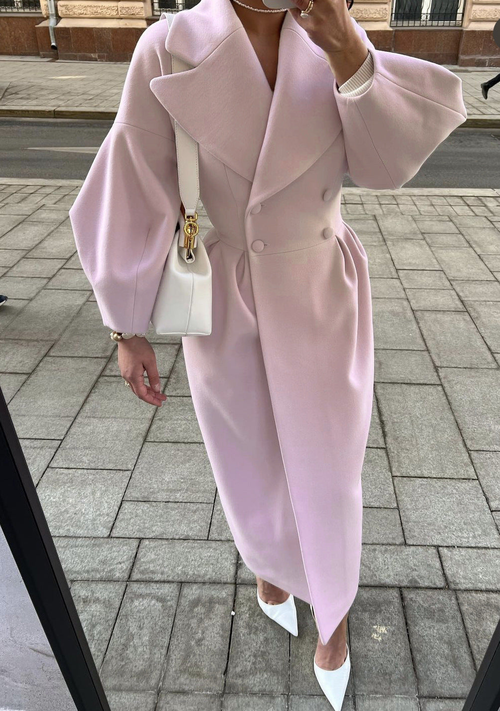 Trench Coat - Polyester Blend & Long Fit For Added Coverage