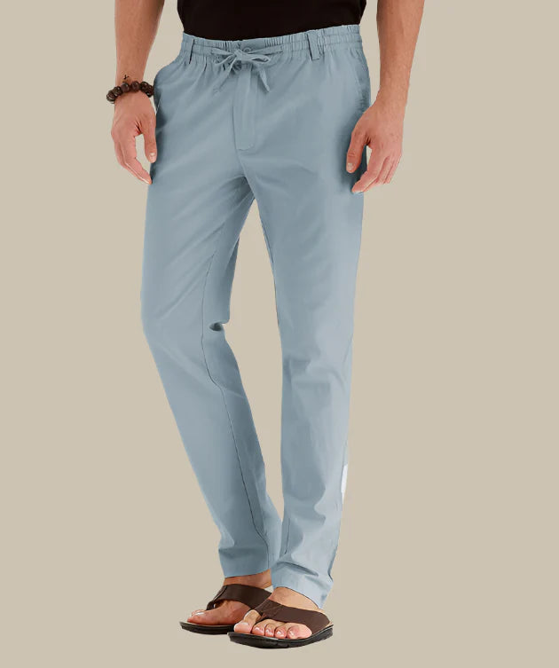 Trousers - Elastic Waistband & Flexible Comfort Fit