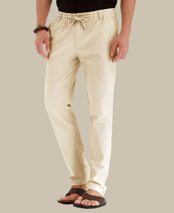 Trousers - Elastic Waistband & Flexible Comfort Fit