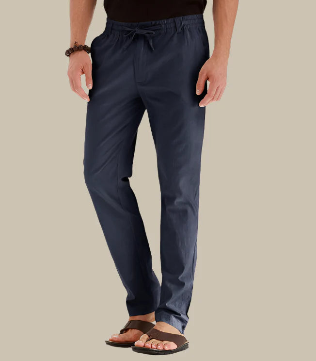 Trousers - Elastic Waistband & Flexible Comfort Fit