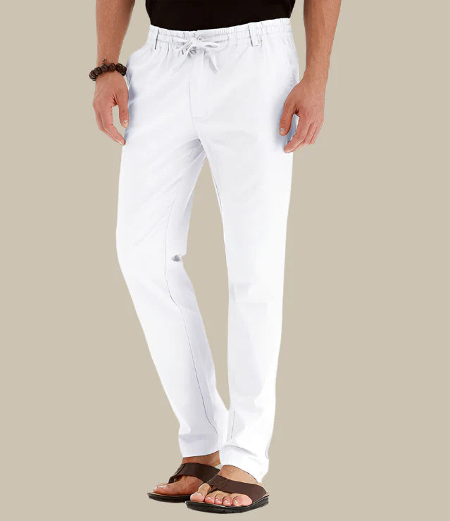 Trousers - Elastic Waistband & Flexible Comfort Fit