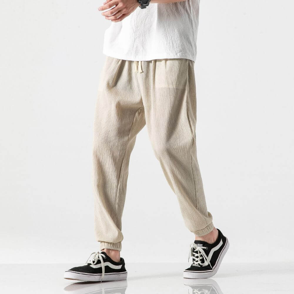 Trousers – Lightweight Polyester Blend And Flexible Shape