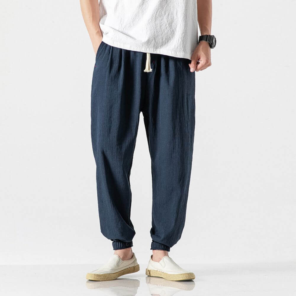 Trousers – Lightweight Polyester Blend And Flexible Shape