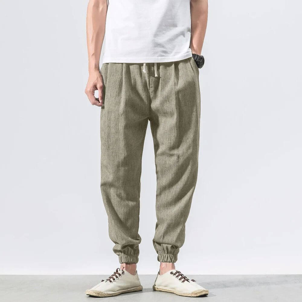 Trousers – Lightweight Polyester Blend And Flexible Shape