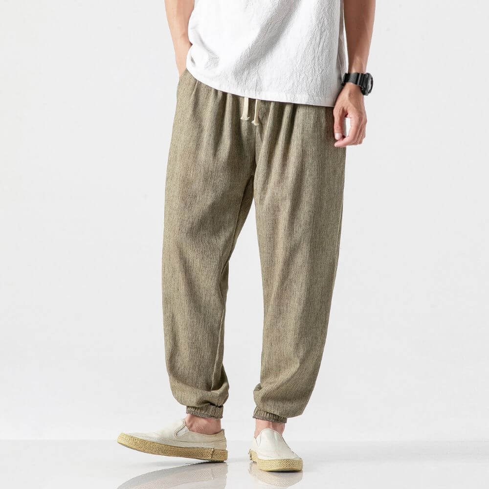 Trousers – Lightweight Polyester Blend And Flexible Shape