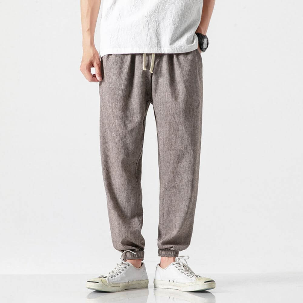 Trousers – Lightweight Polyester Blend And Flexible Shape