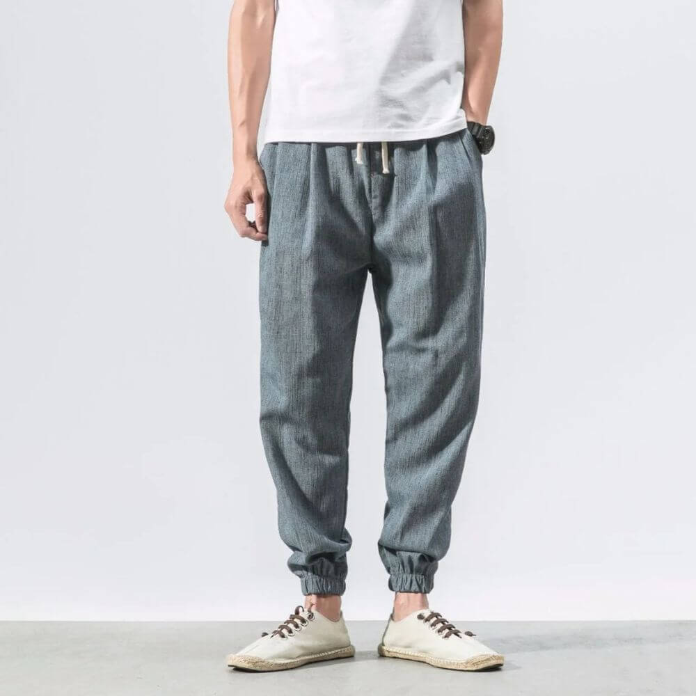 Trousers – Lightweight Polyester Blend And Flexible Shape