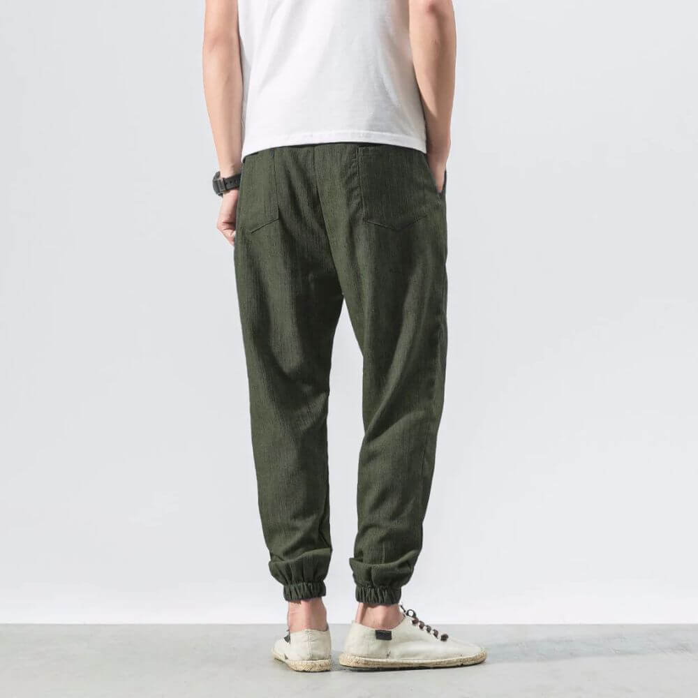 Trousers – Lightweight Polyester Blend And Flexible Shape
