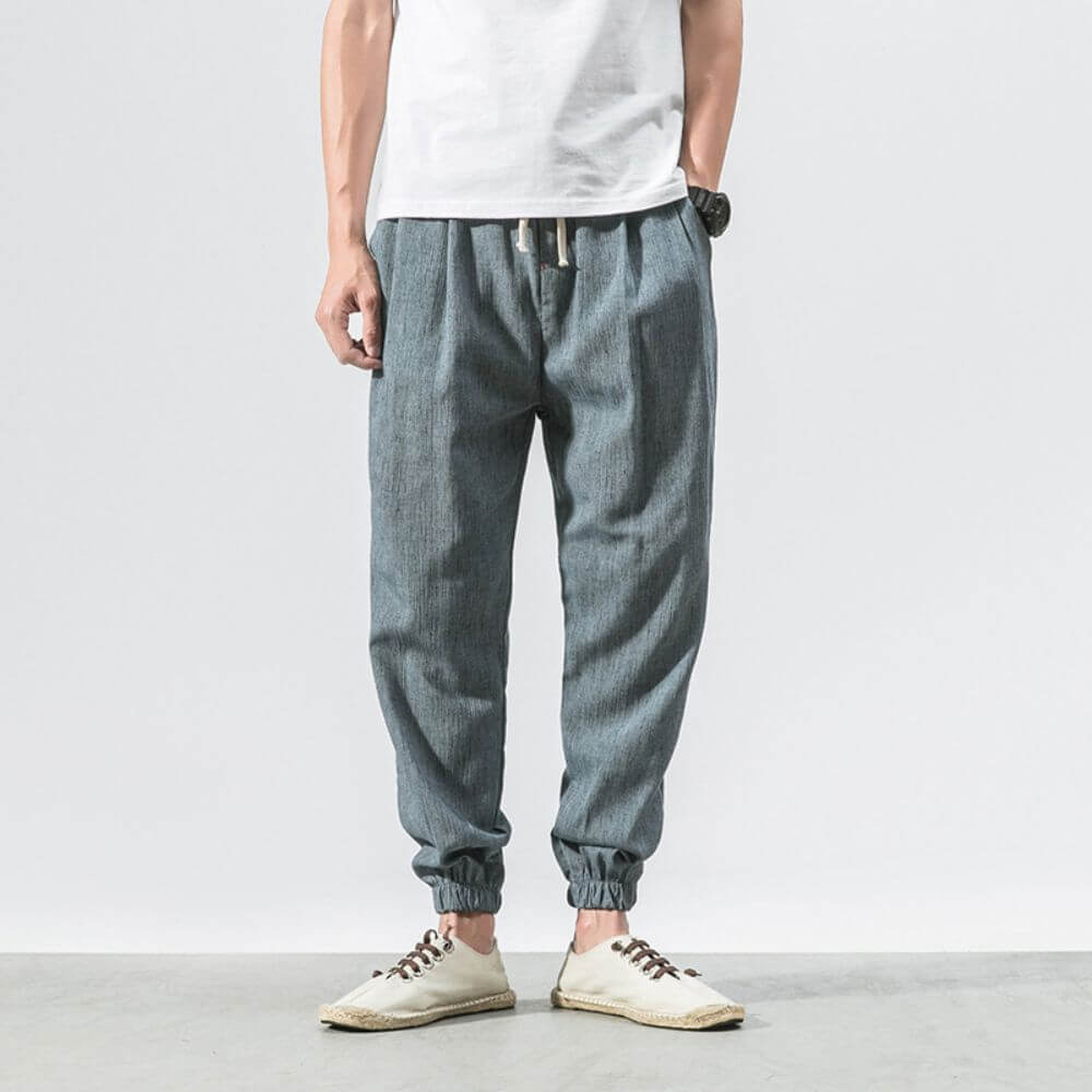 Trousers – Lightweight Polyester Blend And Flexible Shape