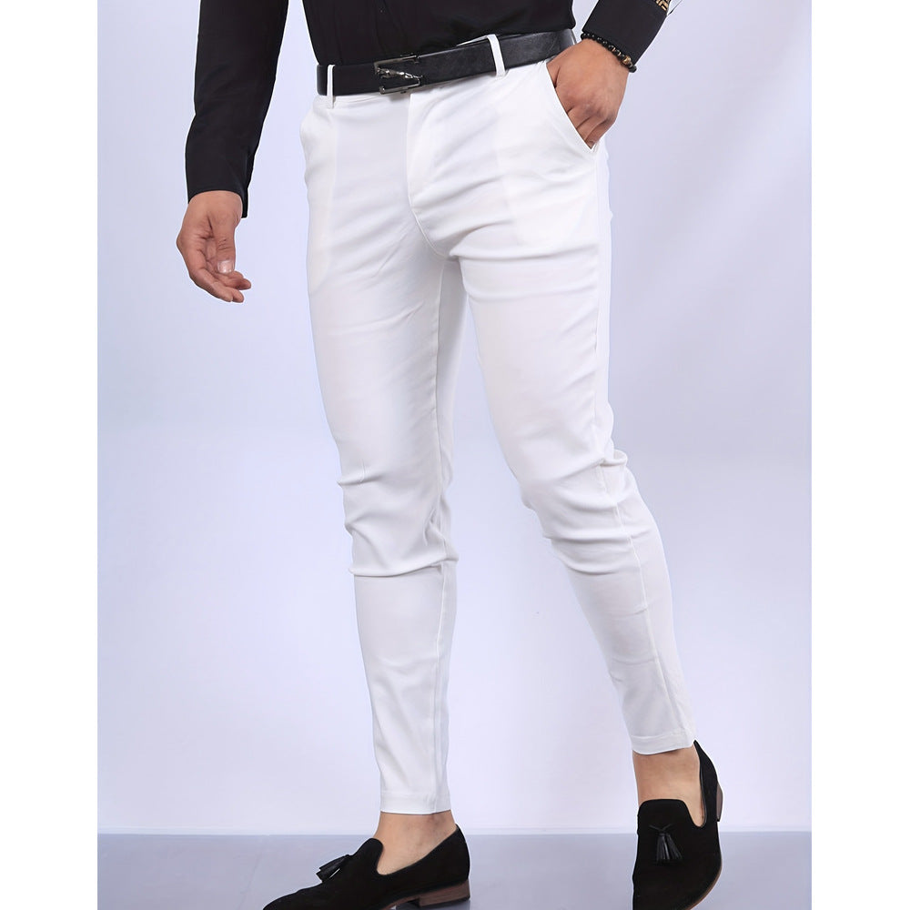 Trousers – Slim Shape With Structured Crease Hold Fit