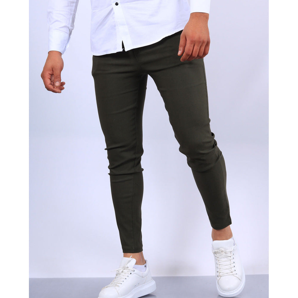 Trousers – Slim Shape With Structured Crease Hold Fit
