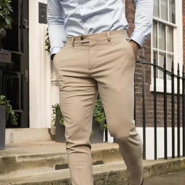 Trousers - Tapered Ankle And Breathable Stretch Blend