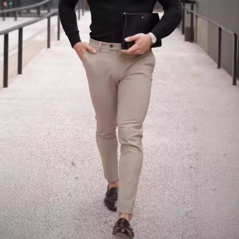 Trousers - Tapered Ankle And Breathable Stretch Blend