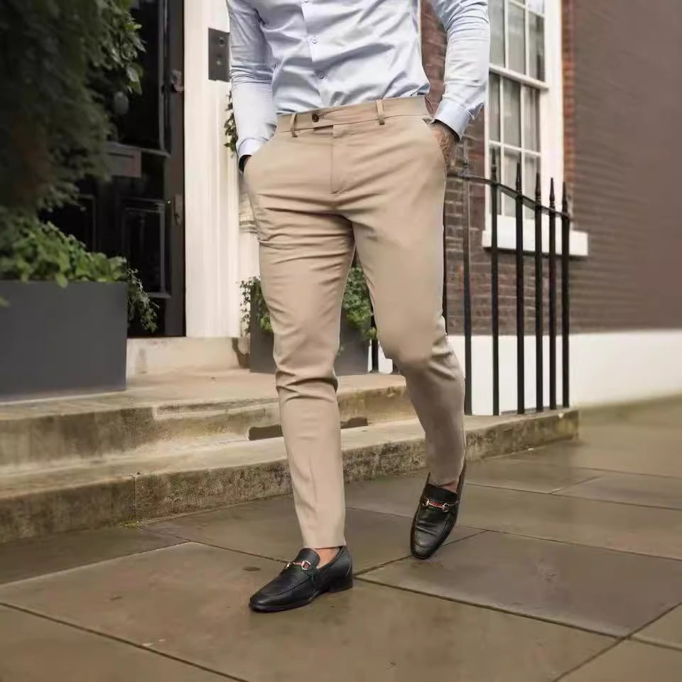 Trousers - Tapered Ankle And Breathable Stretch Blend