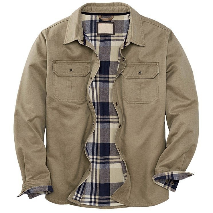 Trucker Jacket – Waxed Blend Body & Sheds Light Rain