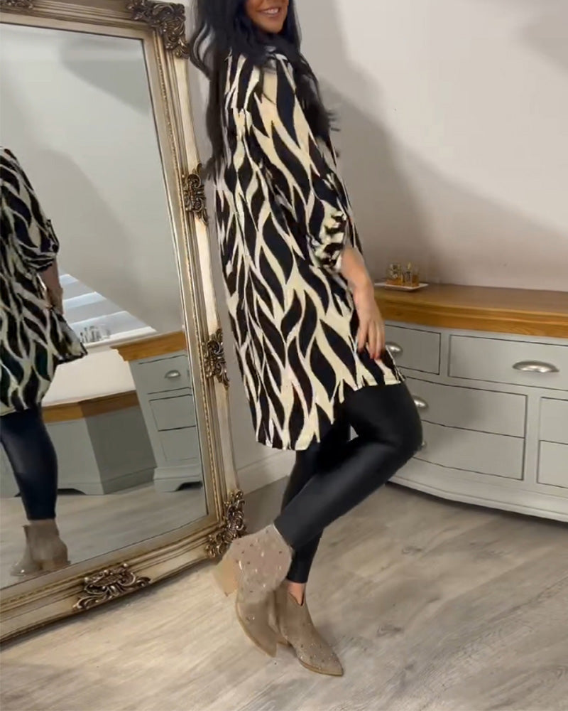 Tunic Shirt - Lightweight Blend & Loose Drape Airy Comfort