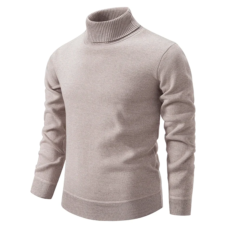 Turtleneck Sweater - High Neck & Stretch Shape Warmth