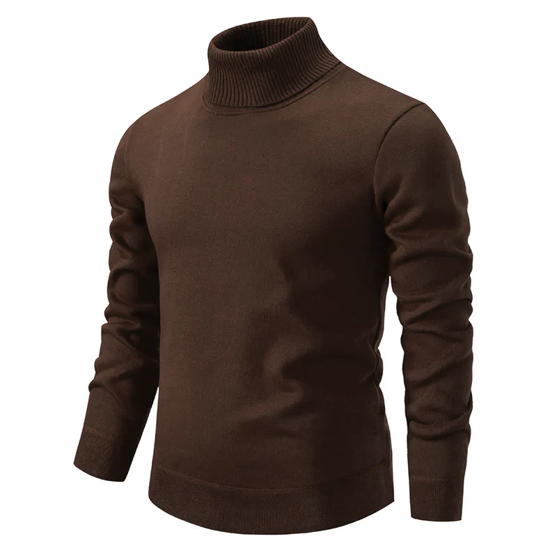 Turtleneck Sweater - High Neck & Stretch Shape Warmth