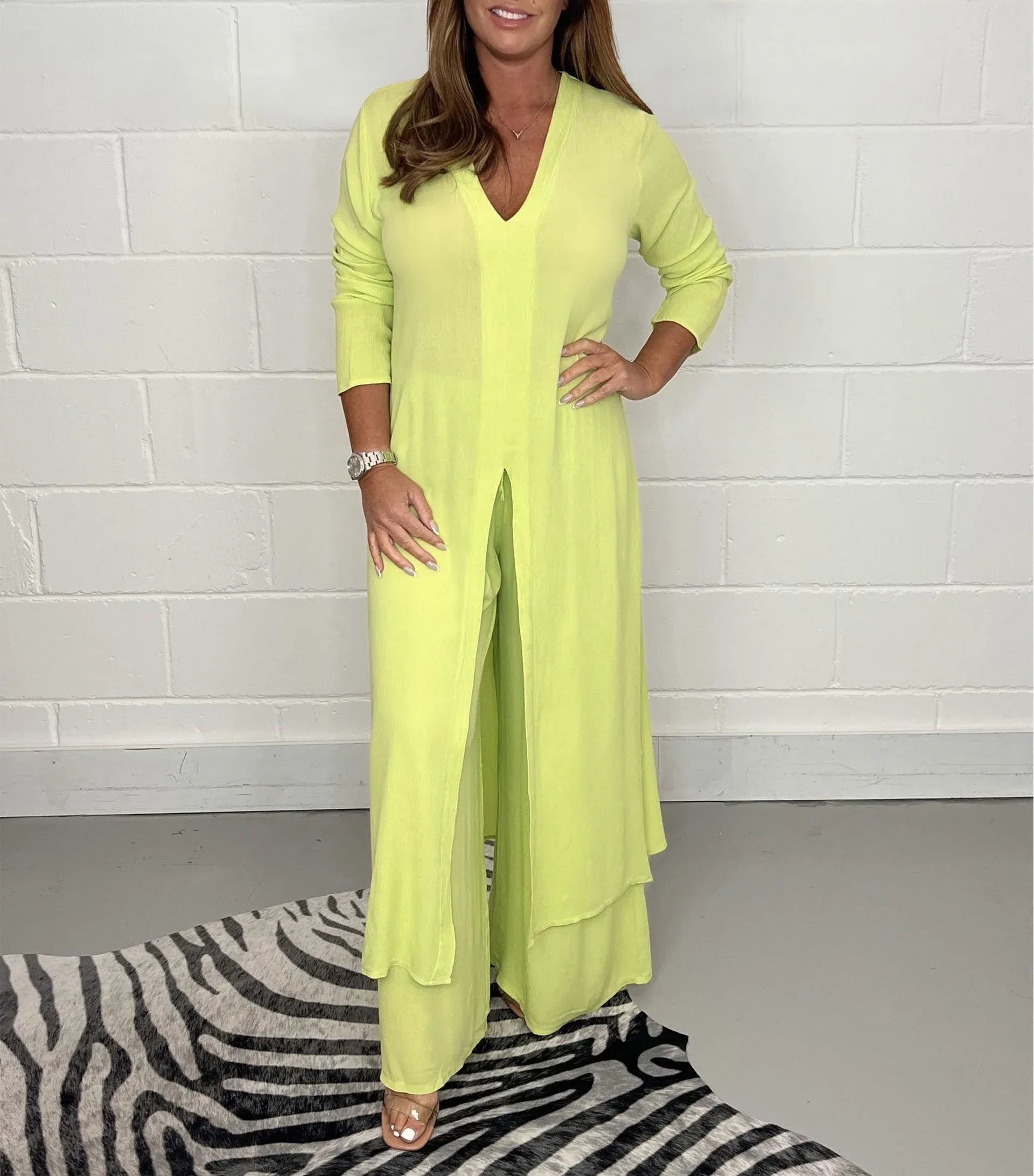 Two Piece Set - Lightweight Blend And Freedom Of Motion