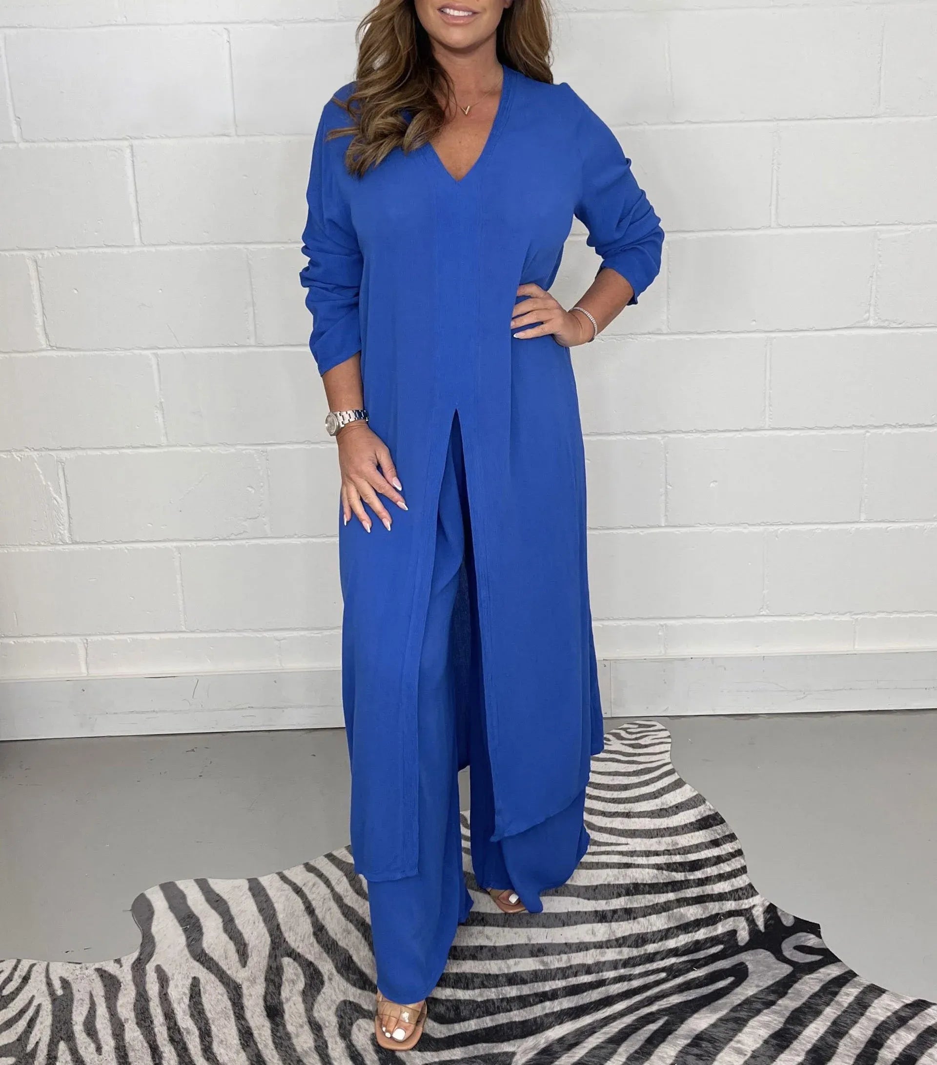 Two Piece Set - Lightweight Blend And Freedom Of Motion