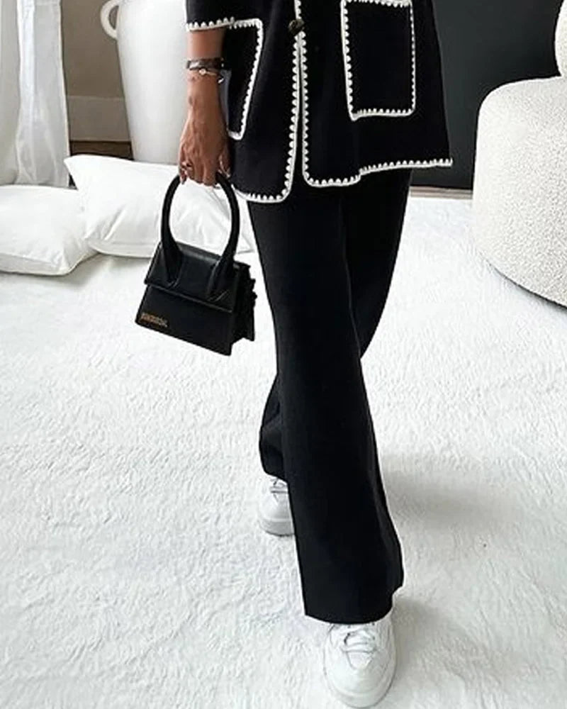 Two Piece Set – Matching Top And Bottom & Easy Movement
