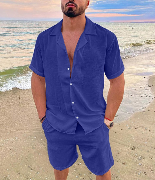 Two-Piece Set - Polyester Blend Relaxed Fit And Easy Move
