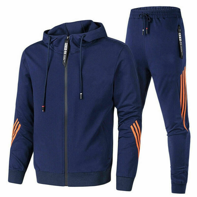 Two-Piece Tracksuit - Relaxed Cut & Soft Stretch Ease