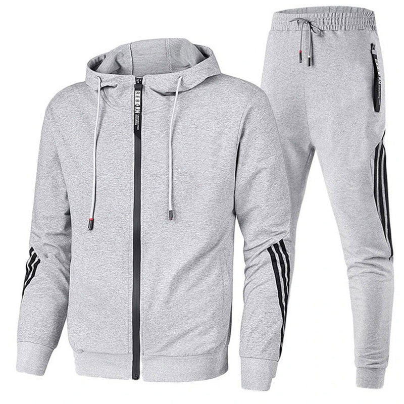 Two-Piece Tracksuit - Relaxed Cut & Soft Stretch Ease