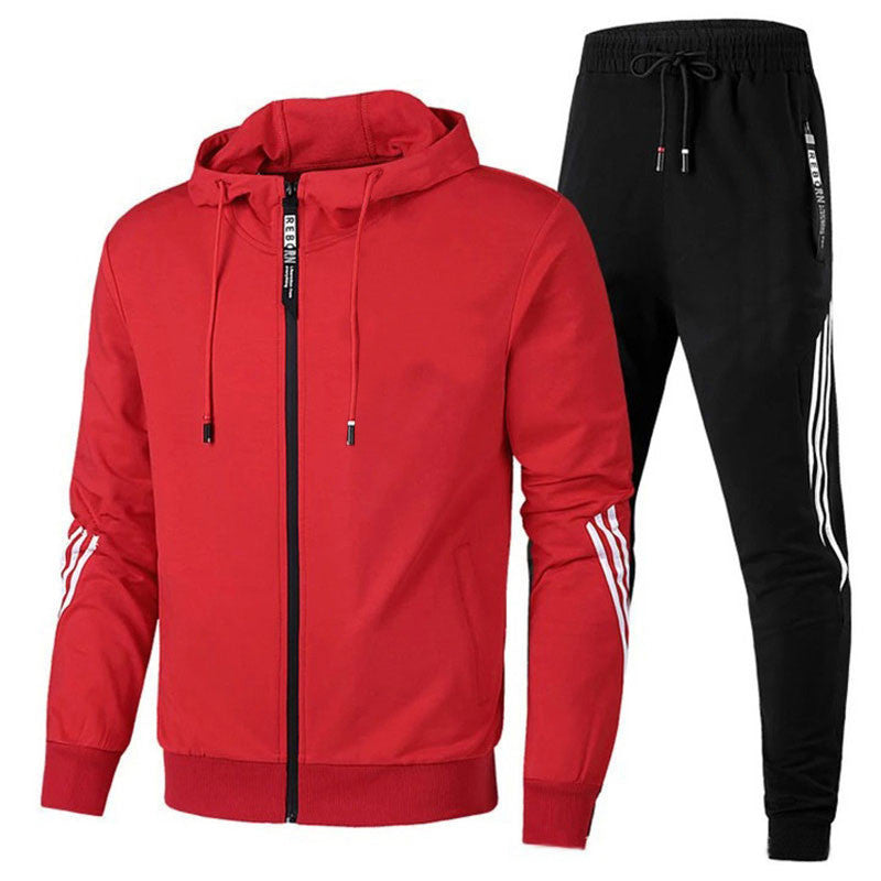 Two-Piece Tracksuit - Relaxed Cut & Soft Stretch Ease