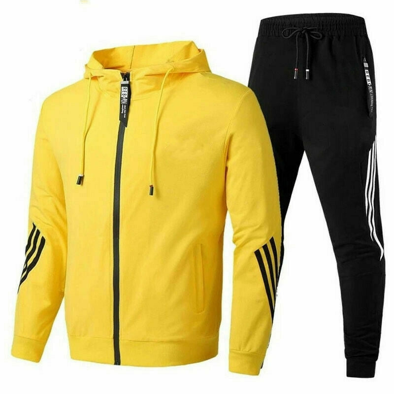 Two-Piece Tracksuit - Relaxed Cut & Soft Stretch Ease